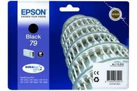 EPSON INKJET NERO PER WF4630/40/5110/90/5620/ (14,4ML) TORRE DI PISA N.79